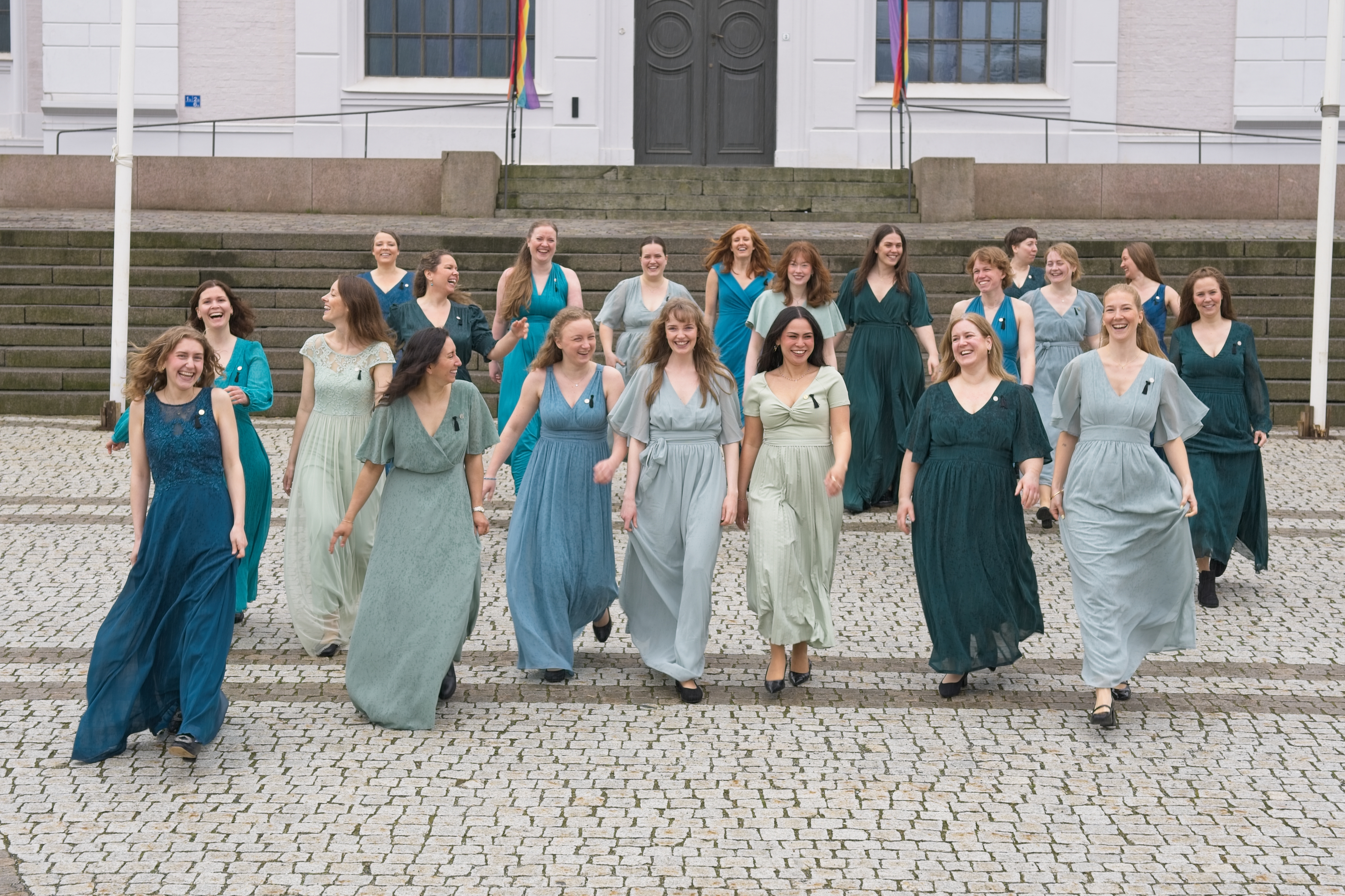 Koret samlet til konsert